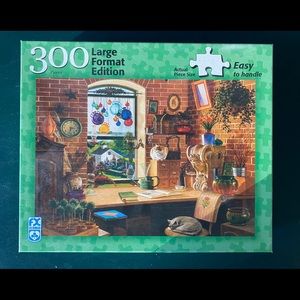 Large format 300 piece puzzle